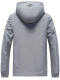kkboxly  Men's Waterproof Rain Jacket Outdoor Lightweight Rain Shell Coat For Hiking, Golf, Travel