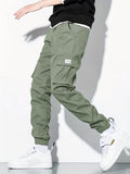 kkboxly Men's Best-Selling Multi-Pocket Casual Cargo Pants - Comfort and Style Combined!