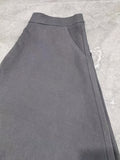 Solid High Waist Flared Skirt, Casual Midi Skirt With Pocket, Women's Clothing