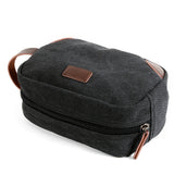 KKBOXLY 2025 Casual canvas men's clutch bag Korean version business handbag solid color clutch bag storage key wash cosmetic bag