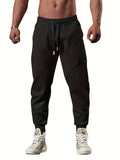 kkboxly  Drawstring Sweatpants Loose Fit Pants Men's Casual Joggers For Men Winter Fall Running Jogging