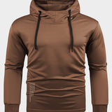 kkboxly  Creative Sentence Print Hoodie, Cool Hoodies For Men, Men's Casual Graphic Design Pullover Hooded Sweatshirt  Streetwear For Winter Fall, As Gifts