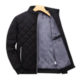 kkboxly  Men's Warm Quilted Jacket For Fall Winter