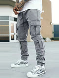 kkboxly  Men's Relaxed Loose Cargo Pants With Pockets