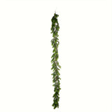 Luxurious 78" Artificial Pine Garland - Realistic Soft Greenery for Indoor/Outdoor Decor, Perfect for Fireplace Mantle & Christmas Holiday Decoration, Durable & Easy to Shape