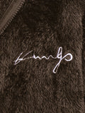 Men's Warm Fleece Hooded Jacket For Fall Winter