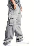 Men's Cargo Pants, Lightweight Drawstring Loose Fit Workout Sweatpants