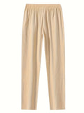 kkboxly  Men's Loose Fit Comfy Trousers, Casual Street Style Cotton Pants