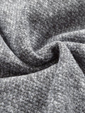 kkboxly  Men's Fleece Hooded Knitted Coat, Autumn And Winter Solid Color Fashion Top