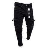kkboxly   Autumn And Winter Men's Tooling Jeans
