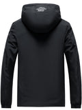 kkboxly  Men's Waterproof Rain Jacket Outdoor Lightweight Rain Shell Coat For Hiking, Golf, Travel