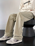 kkboxly  Men's Casual Loose Fit Joggers, Chic Street Style Pants