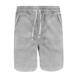 KKBOXLY popular summer loose sports and leisure versatile five-point pants lace-up solid color heavy twill premium texture shorts
