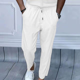 KKBOXLY New new cross-border men's spring and summer loose straight corduroy casual trousers American oversize trousers men's