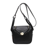 KKBOXLY 2025 niche design fashionable bucket bag women's popular new soft leather oblique span bag solid color shoulder handheld women's bag