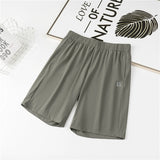 X581 has its own cool feeling, light and breathable cooling, summer men's quick-drying elastic straight sports five-point pants shorts