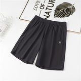 X581 has its own cool feeling, light and breathable cooling, summer men's quick-drying elastic straight sports five-point pants shorts