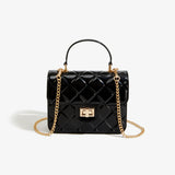 KKBOXLY 2025 PVC transparent square Barbie jelly bag fashionable and versatile handbag dirt-resistant and easy-to-wash women's oblique span bag customization