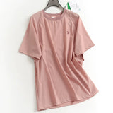 Back hollow breathable mesh quick drying loose lazy summer new outdoor sunscreen short sleeve sports T-shirt women D788