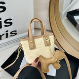 KKBOXLY 2025 Portable vegetable basket bag women's popular new Korean version niche shoulder messenger bag, popular commuter bucket bag this year