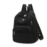 2025 Backpack Women's 2025 New Waterproof Oxford Cloth Backpack Fashion Casual Large Capacity Women's Lightweight Travel School Bag