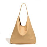 KKBOXLY 2025 Korean Lazy Wind Solid Color Big Bag popular New Versatile Casual Shoulder Commuter Large Capacity Soft Pitot Bag