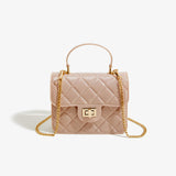 KKBOXLY 2025 PVC transparent square Barbie jelly bag fashionable and versatile handbag dirt-resistant and easy-to-wash women's oblique span bag customization