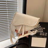 KKBOXLY 2025 niche bag women's popular new trendy versatile messenger bag simple high-grade texture shoulder armpit saddle bag