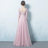 2025spring and summer new   dress lace splicing long waist simple dress evening dress