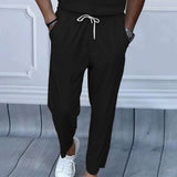 KKBOXLY New new cross-border men's spring and summer loose straight corduroy casual trousers American oversize trousers men's