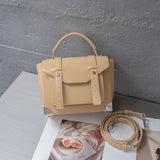 2025 Fashion shoulder bag large capacity small square bag  new personalized Popular style backpack women's niche commuter backpack