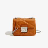 KKBOXLY 2025 PU diamond square bag fashionable versatile handbag summer women's messenger bag soft casual shoulder bag customization