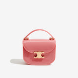 KKBOXLY 2025 PVC square Barbie jelly bag fashionable and versatile handbag dirt-resistant and easy-to-wash summer women's oblique span bag customization