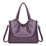 Spring New Women's Bag  Large Bag Portable Tote Bag Soft Leather Large Capacity Shoulder Crossbody Women's Bag