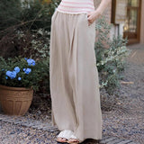 Spring new women's clothing suit pants women's wide-leg pants suit women's two-piece vest C0235 women's fashion