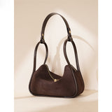 2025 popular autumn and winter niche new matte underarm handbag crossbody women's bag premium pillow bag small and exquisite daily