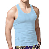 KKBOXLY 2025 summer sleeveless vest men's heavy T-shirt n basketball vest slim-fit quick-drying casual sports vest