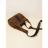 2025 Portable matte leopard print bag women's popular new autumn and winter high-end retro casual commuting leather bag