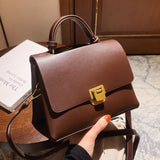 KKBOXLY 2025 Premium sense niche small bag women's bag popular new trendy winter retro portable versatile explosive shoulder small square bag