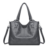Spring New Women's Bag  Large Bag Portable Tote Bag Soft Leather Large Capacity Shoulder Crossbody Women's Bag