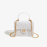 KKBOXLY 2025 PVC transparent square Barbie jelly bag fashionable and versatile handbag dirt-resistant and easy-to-wash women's oblique span bag customization