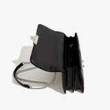 KKBOXLY 2025 PU diamond square bag fashionable versatile handbag summer women's messenger bag metal soft leather shoulder customization