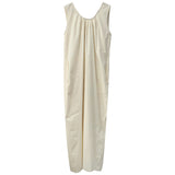 summer new dress, pleated tie-up front and back two wear design Korean version ins backless medium and long skirt