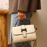 Bag 2021 new fashion trendy mother girl summer small messenger bag genuine leather women's bag versatile shoulder portable small square bag