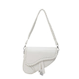 KKBOXLY 2025 niche bag women's popular new trendy versatile messenger bag simple high-grade texture shoulder armpit saddle bag