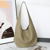 Genuine leather bag women's new  large-capacity underarm tote bag first-layer cowhide women's bag New versatile shoulder bag