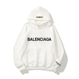 KKBOXLY 2025Essentials Season 8 Tide Brand Letter BALENC High Street Loose Fleece FEAROFGOD Men's and Women's Hoodies