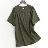 Back hollow breathable mesh quick drying loose lazy summer new outdoor sunscreen short sleeve sports T-shirt women D788