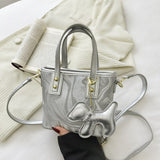 KKBOXLY 2025 Portable vegetable basket bag women's popular new Korean version niche shoulder messenger bag, popular commuter bucket bag this year