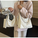 KKBOXLY 2025 Fashion bag popular new high-end texture niche chain shoulder messenger bag women's versatile portable dumpling bag